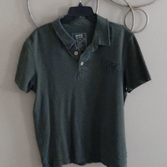 MEK DENIM rough edge shirt - Picture 1 of 8